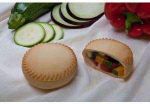 Panadas vegan di verdure miste